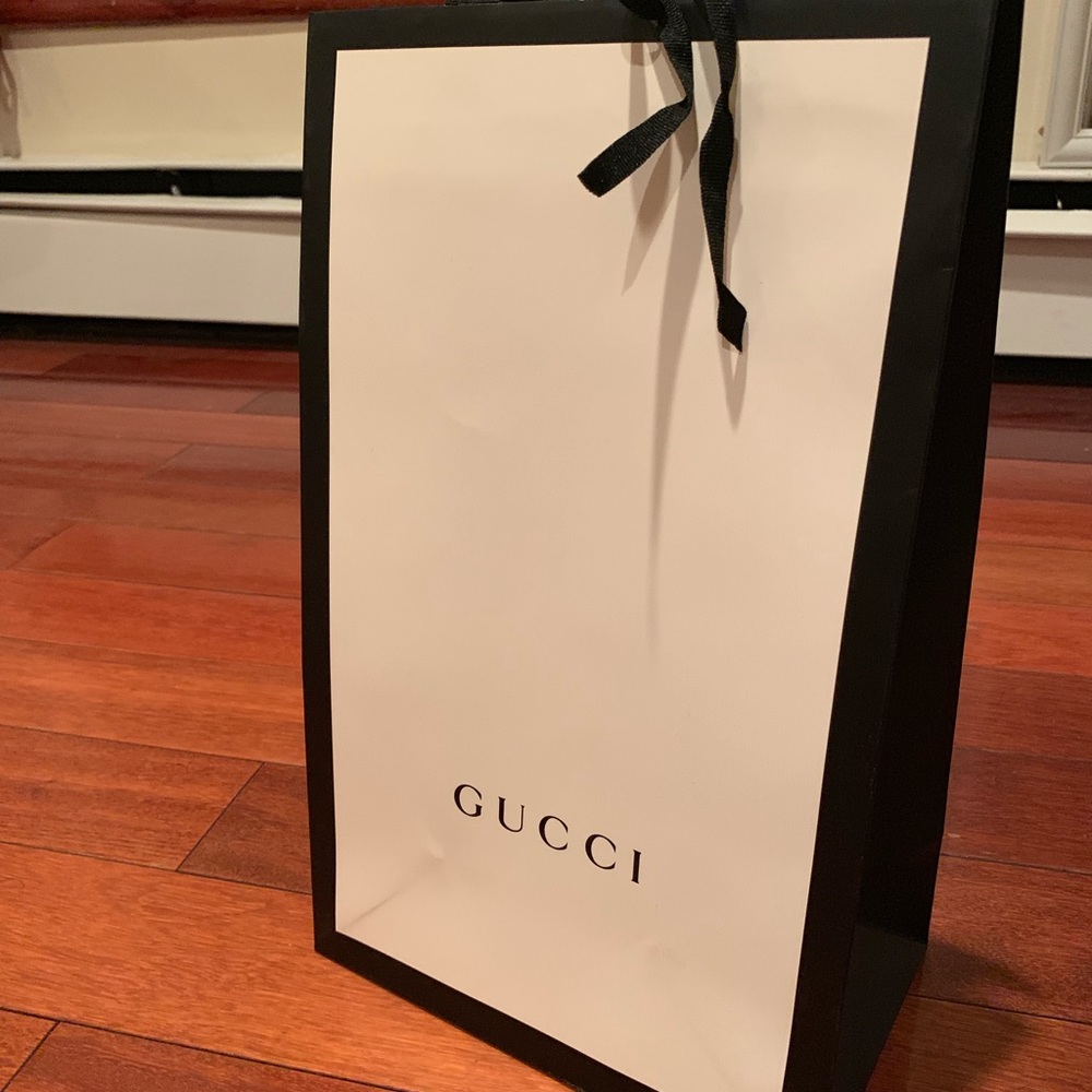 Gucci Bag w/tie Closure
